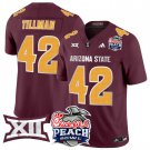 Pat Tillman Jersey #42 Arizona State Sun Devils 2025 Peach Bowl Maroon