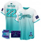 Josh Naylor Jersey #22 Arizona Diamondbacks Serpientes City Connect Stitched White