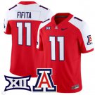 Noah Fifata Jersey #11 Arizona Wildcats Vapor Limited Football Red Alternate