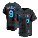 Xavier Edwards Jersey #9 Miami Marlins 2025 City Connect Vapor Premier Limited Stitched