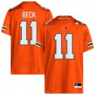 Miami Hurricanes #11 Carson Beck Jersey 2025 Orange Football Game