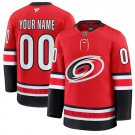Custom Carolina Hurricanes Jersey Name and Number Premium All Stitched Red