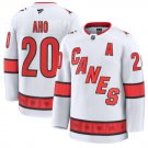 Sebastian Aho Jersey #20 Carolina Hurricanes Premium All Stitched White