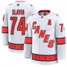 Jaccob Slavin Jersey #74 Carolina Hurricanes Premium All Stitched White