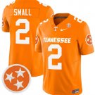 Jabari Small Jersey #2 Tennessee Volunteers Vapor Limited College Football Orange