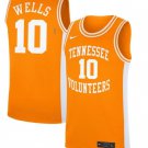 Destinee Wells Jersey #10 Tennessee Volunteers Basketball NIL Orange