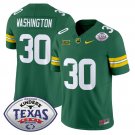 Bryson Washington Jersey #30 Baylor Bears 2024 Texas Bowl Football Green