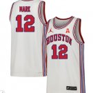Tramon Mark Jersey #2 Houston Cougars College Basketball Stiched Throwback White