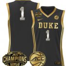 Team Jersey Duke Blue Devils 2025 ACC Champions Lightweight Black Gold