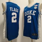 Duke Blue Devils #2 Cooper Flagg Jersey College Basketball Stiched Blue White