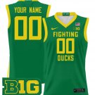 Custom Oregon Ducks Jersey 2024 Lightweight Basketball Green