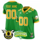 Custom Oregon Ducks Jersey Name, Number 2024 Big Ten Champions N1 Green