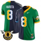Marcus Mariota Jersey #8 Oregon Ducks Split Vapor Limited Football Stitched