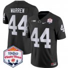 Tyler Warren Jersey #44 Penn State 2024 Fiesta Bowl Patch Black