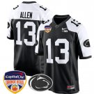 Kaytron Allen Jersey #13 Custom Penn State Orange Bowl Patch Black Alternate