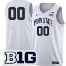 Custom Penn State Nittany Lions Jersey College Basketball Stiched White
