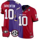 Fran Tarkenton Jersey #10 Georgia Bulldogs Split Vapor Football Stitched