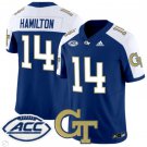 Joe Hamilton Jersey #14 Georgia Tech Yellow Jackets Vapor Limited Football Navy Alternate
