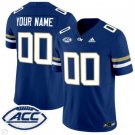 Custom Georgia Tech Yellow Jackets Jersey Name and Number Vapor Limited Football Navy
