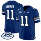 Jamal Haynes Jersey #11 Georgia Tech Yellow Jackets Vapor Limited Football Navy