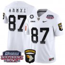 Casey Reynolds Jersey #87 Army Black Knights Independence Bowl Patch White