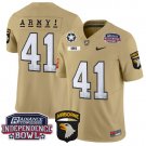 Glenn Davis Jersey #41 Army Black Knights Independence Bowl Patch Tan