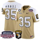 Doc Blanchard Jersey #35 Army Black Knights Independence Bowl Patch Tan Alternate