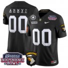 Custom Army Black Knights Jersey Independence Bowl Patch 2024 Vapor Black