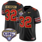 Treveyon Henderson Jersey #32 Ohio State 'Heritage Stripe' Cotton Bowl Black