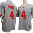 Jeremiah Smith Jersey #4 Ohio State Buckeyes Vapor F.U.S.E. Football Limited Gray