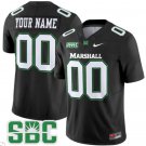 Custom Marshall Thundering Herd Jersey Name and Number Vapor Limited Football Black