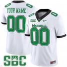 Custom Marshall Thundering Herd Jersey Name and Number Vapor Limited Football White