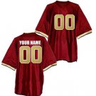 Custom Boston College Eagles Jersey Name and Number NCAA College Football Red