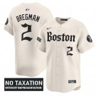 Alex Bregman Jersey #2 Boston Red Sox Retro Newspaper Edition Vapor Premier Limited Stitched