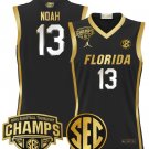 Joakim Noah Jersey #13 Florida Gators 2025 SEC Champions Stitched Black Gold
