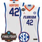 Al Horford Jersey #42 Florida Gators 2025 Final Four Patch Stitched White