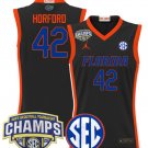 Al Horford Jersey #42 Florida Gators 2025 Tournament Champions Patch Black