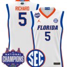Will Richard Jersey #5 Florida Gators 2025 National Champions Patch White