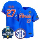 Kendra Falby Jersey #27 Florida Gators Softball 2025 World Series Stitched Royal