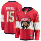Anton Lundell 15 Florida Panthers 2025 Breakaway Player Men Jersey Red