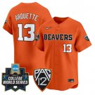 Aiva Arquette Jersey #13 Oregon State Beavers 2025 World Series Stitched Orange