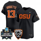 Aiva Arquette Jersey #13 Oregon State Beavers 2025 World Series Stitched Black
