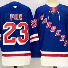 Men’s Adam Fox Jersey #23 New York Rangers Blue Home Stitched