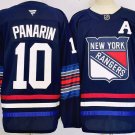 Men’s Artemi Panarin Jersey #10 New York Rangers Navy Alternate Stitched