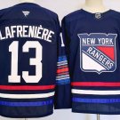 Men’s Alexis Lafrenière Jersey #13 New York Rangers Navy Alternate Stitched
