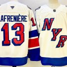 Men’s Alexis Lafrenière Jersey #13 New York Rangers White Alternate Stitched
