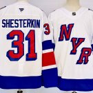 Men’s Igor Shesterkin Jersey #31 New York Rangers White Alternate Stitched