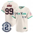 Aaron Judge Jersey #99 New York Yankees City Connect Vapor Premier Limited Stitched Cream