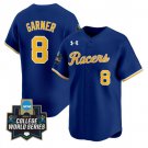 Carson Garner Jersey #8 Murray State Racers 2025 World Series Stitched Navy