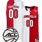 Custom Louisville Cardinals Jersey College Basketball Stiched White Red